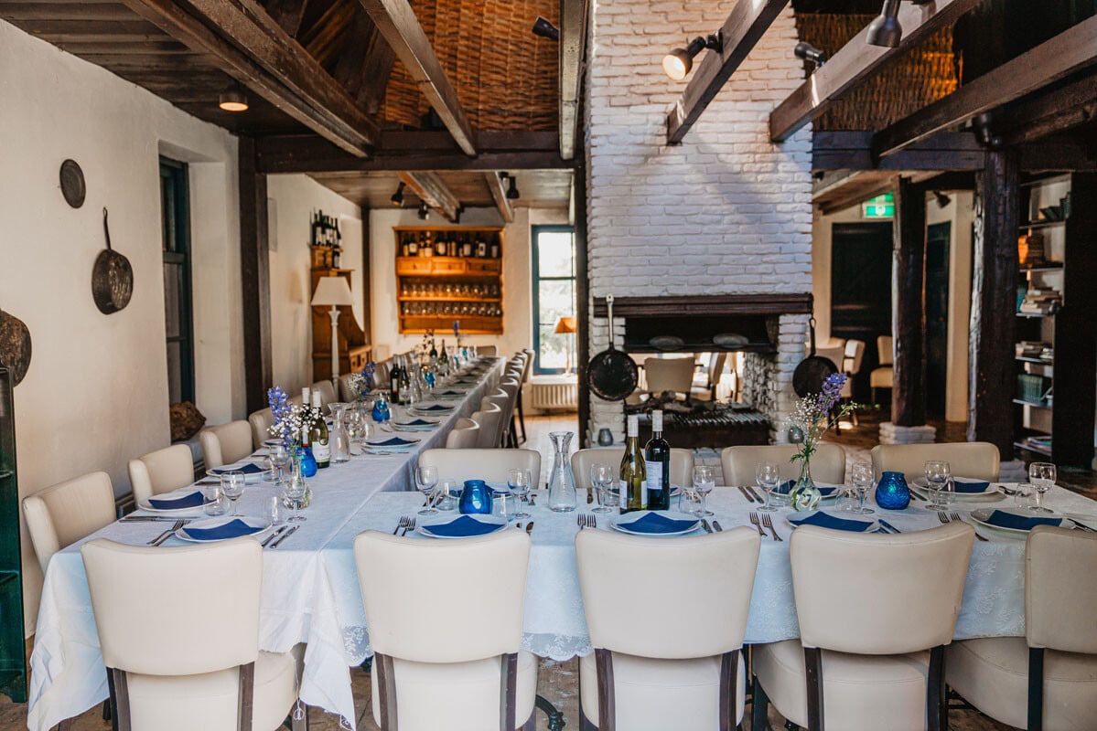 Herenkamer dineropstelling