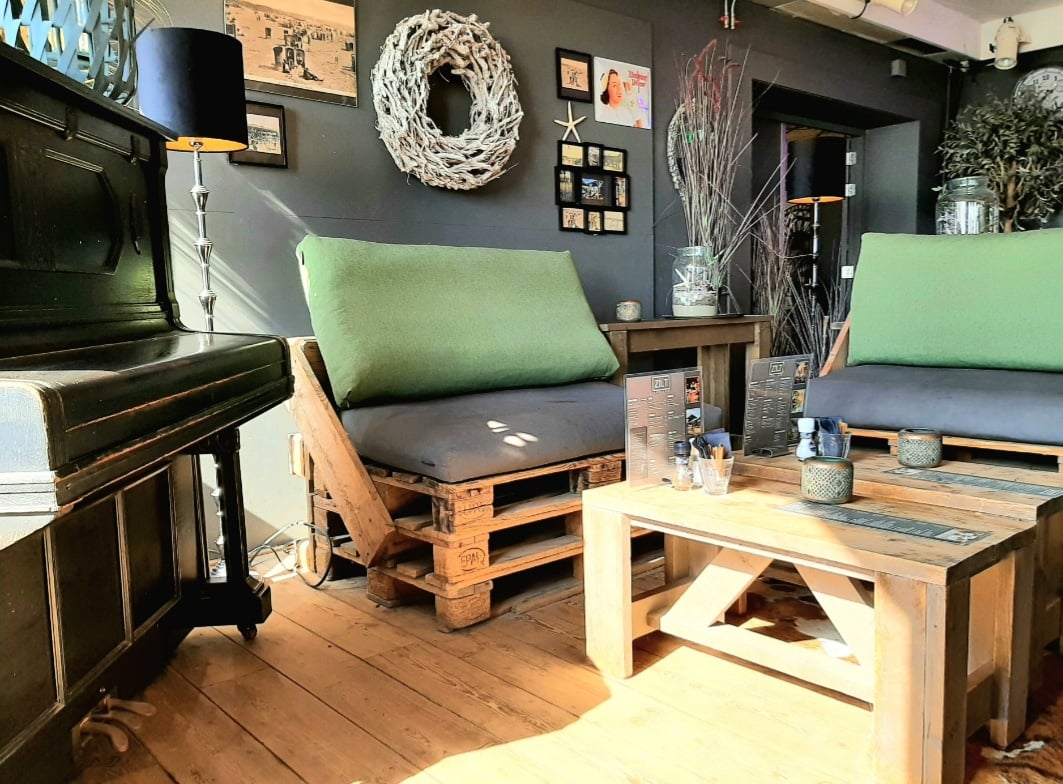 Ontvangst in ons restaurant.