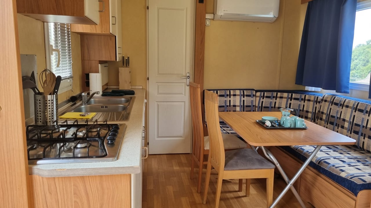 Keuken met zithoek La Casetta