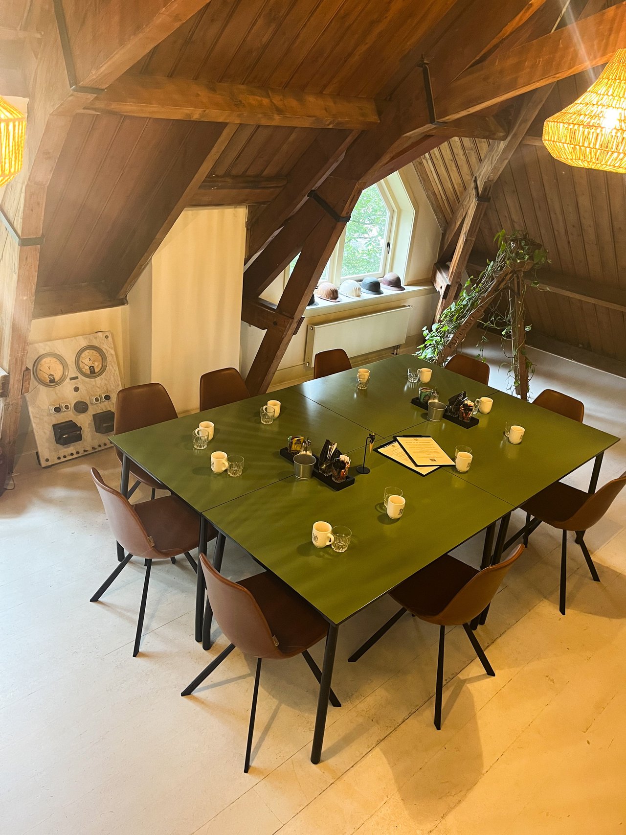 Zolderkamer - van bovenaf 