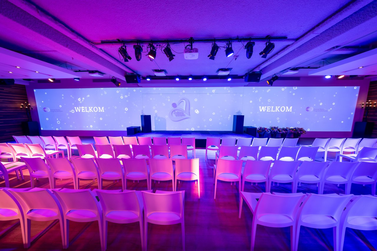 Product presentatie in theateropstelling