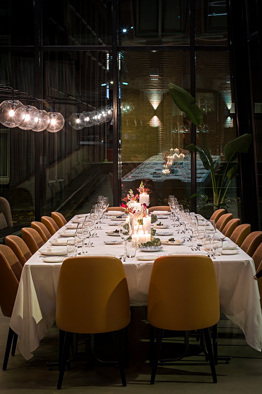 Diner - Lange tafel