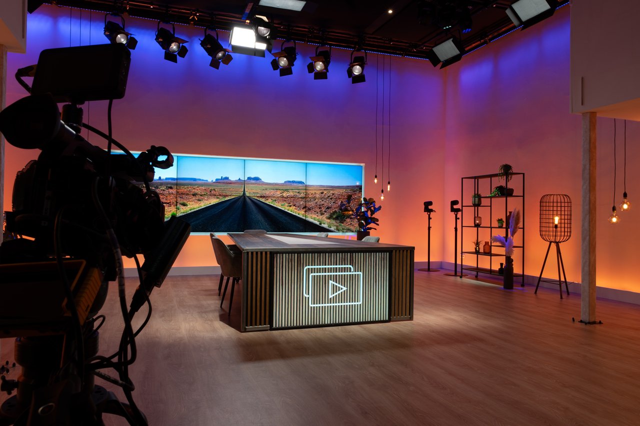 Studio Stream talkshowtafel 