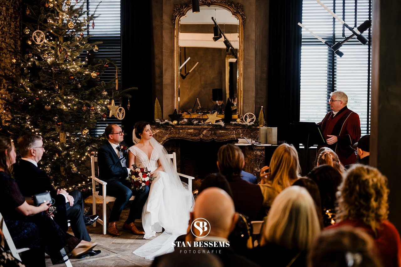 Kerst huwelijk - ceremonie