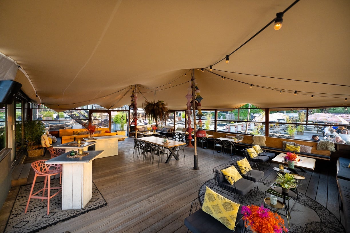 Sfeervolle stretchtent van Ottenhome