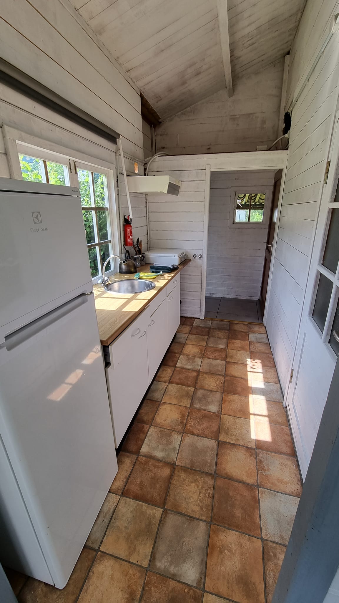 Keuken in Chalet Beppe