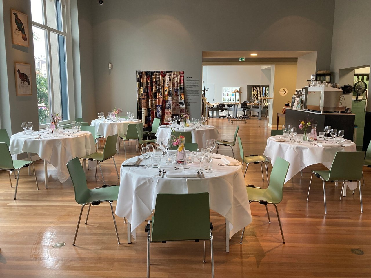 Espressobar AP ingedekt voor diner  (2)