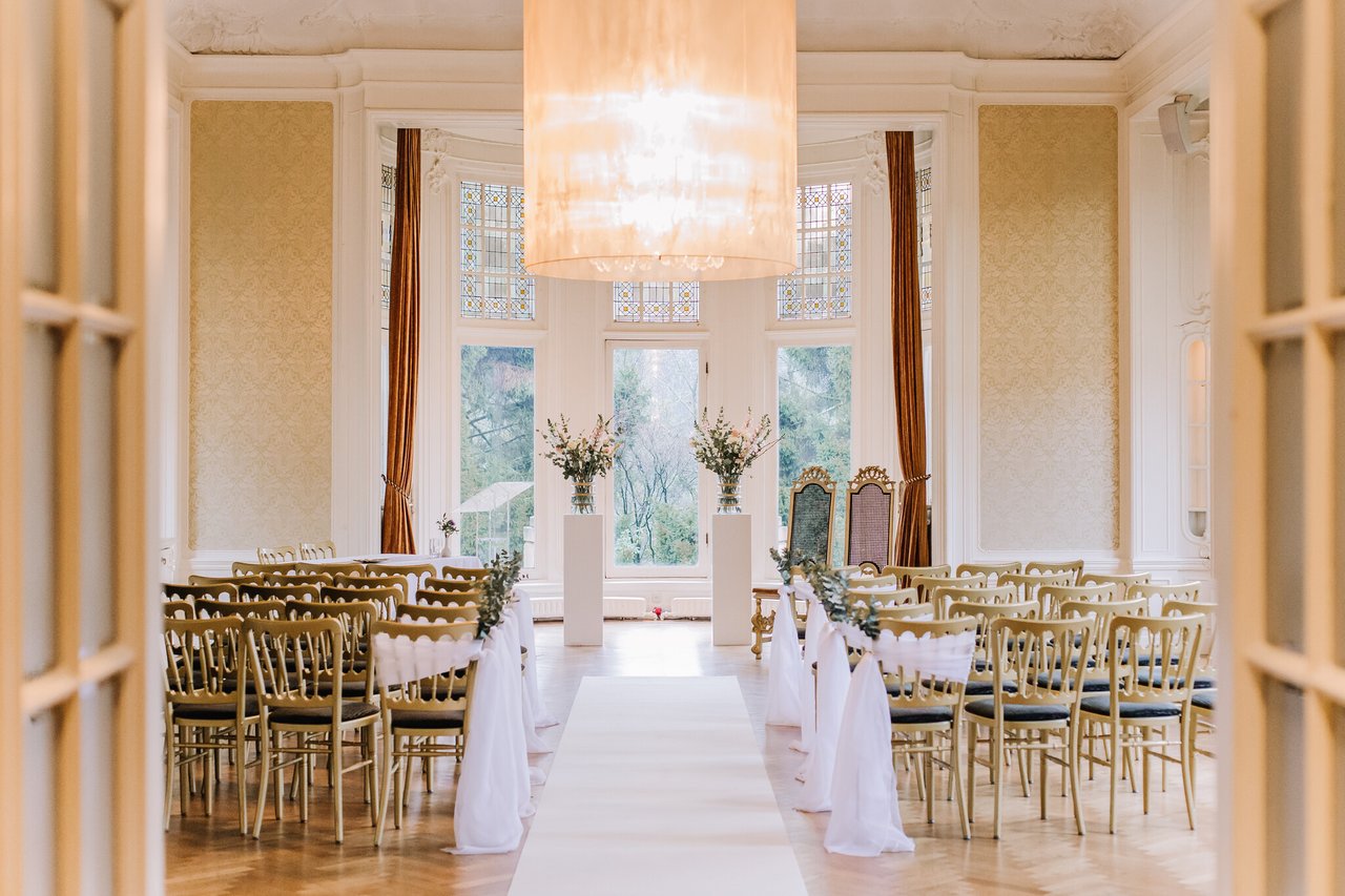 Parkzaal Kasteel De Hooge Vuursche trouwen 2