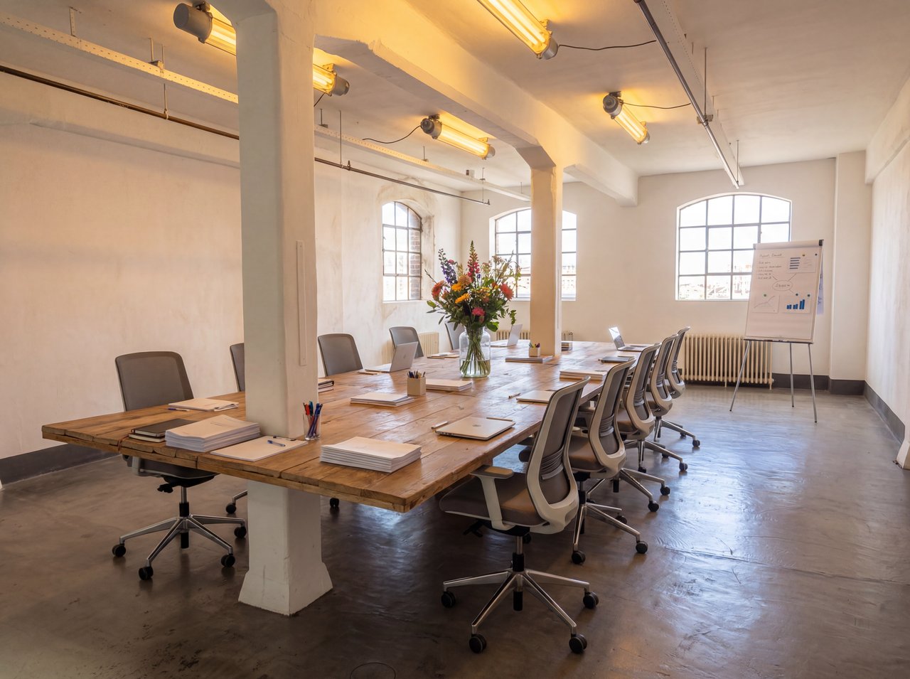 Vergadertafel Ketelruimte De Adelaar