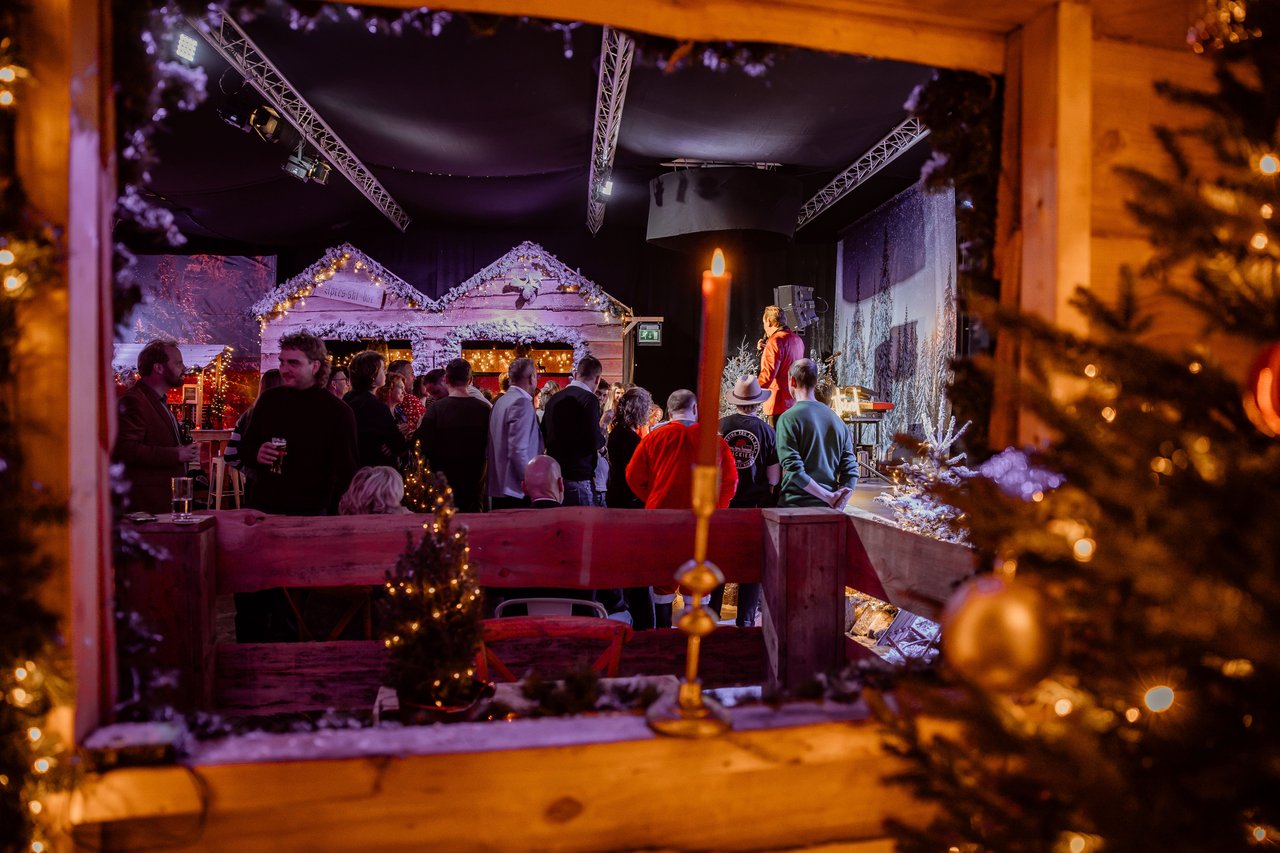 Santa's Experience - uitzicht vanaf de Bierstube
