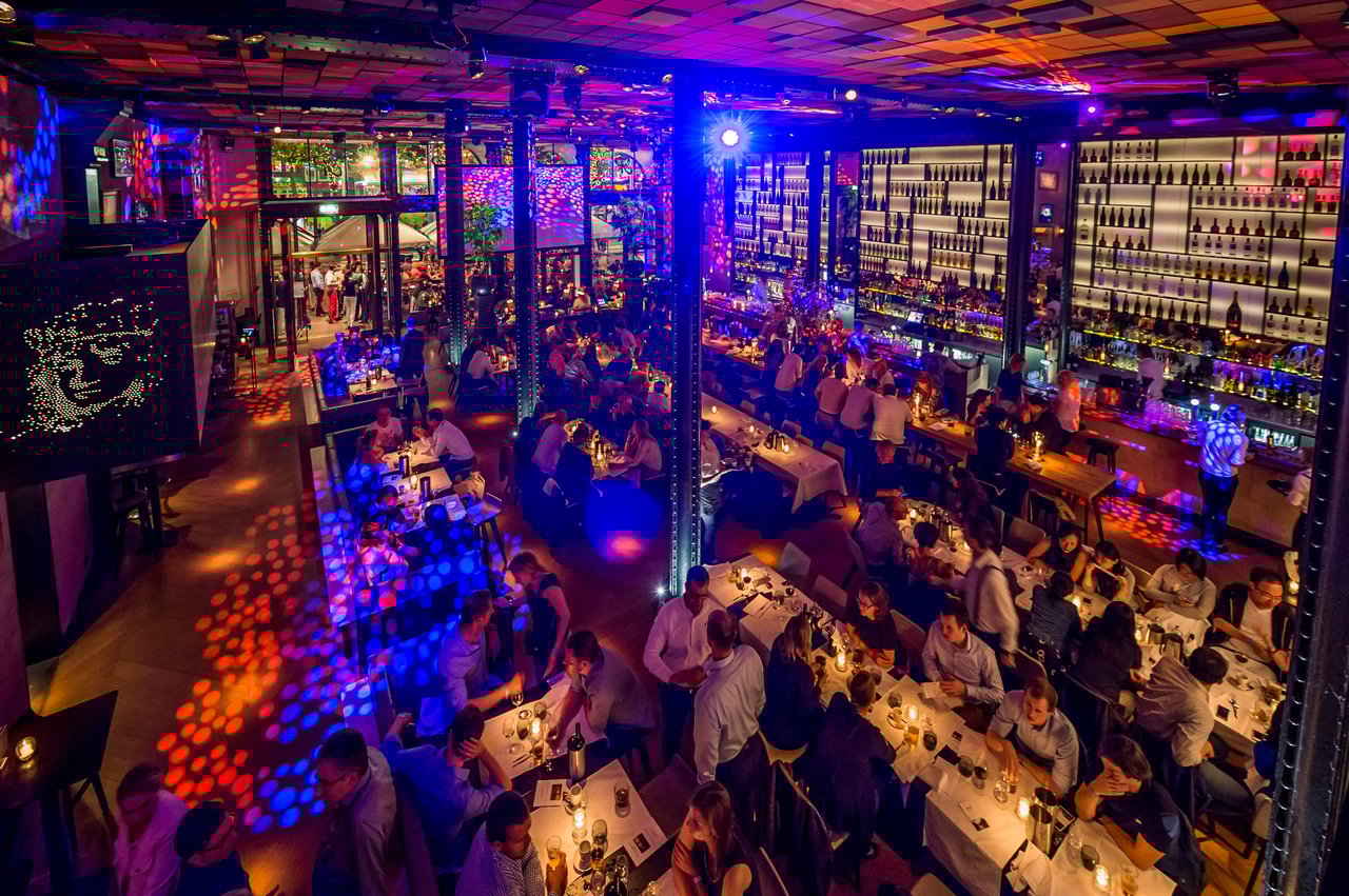 Seated dinner 250 personen