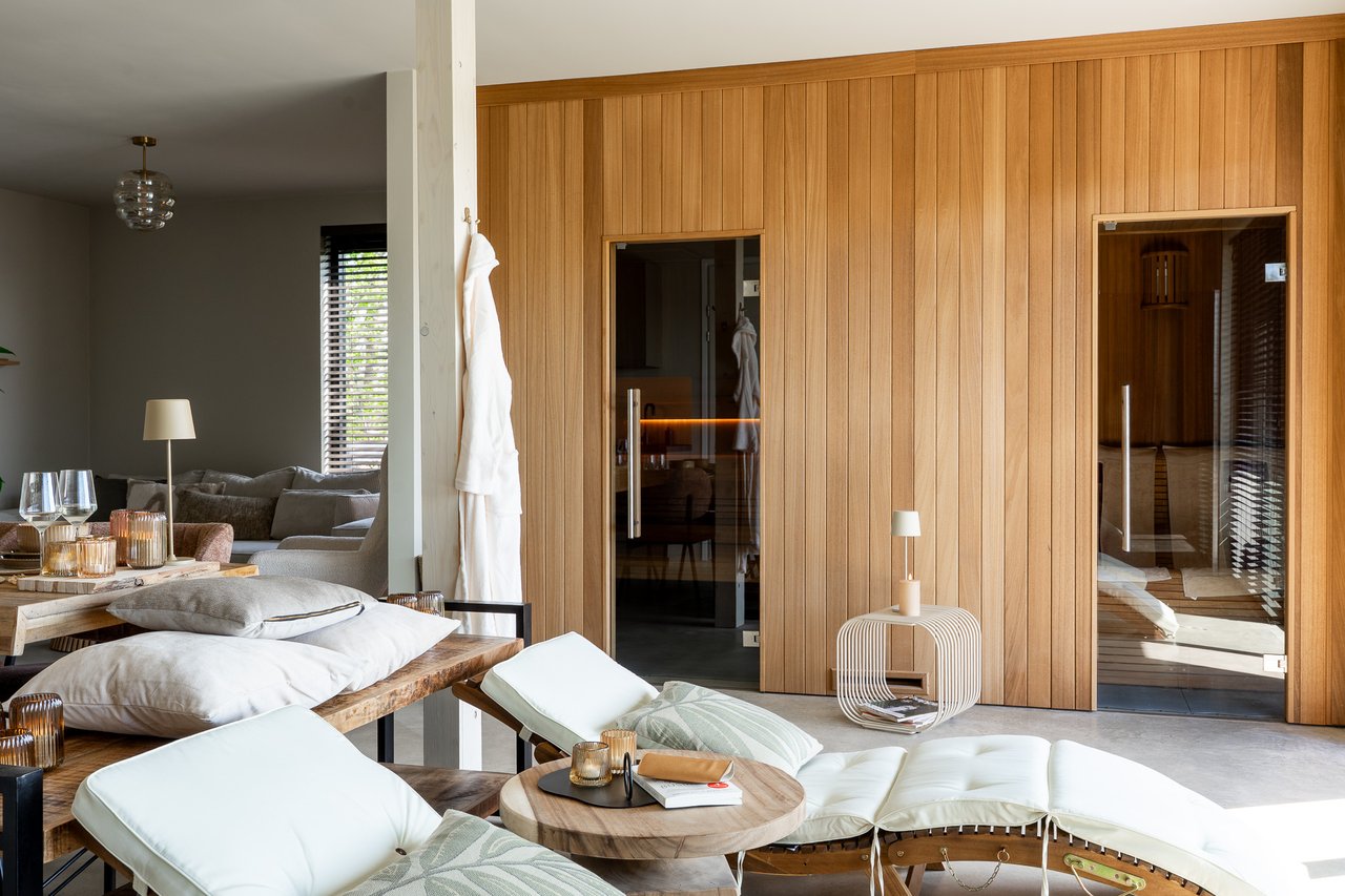 Binnen-wellness Finse sauna en infrarood sauna