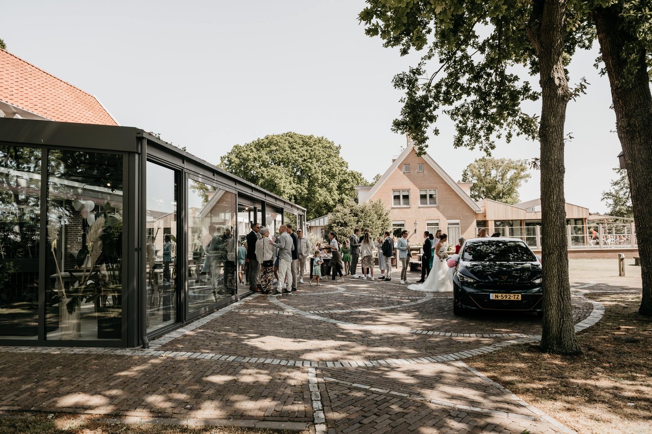 Borrel in de serre