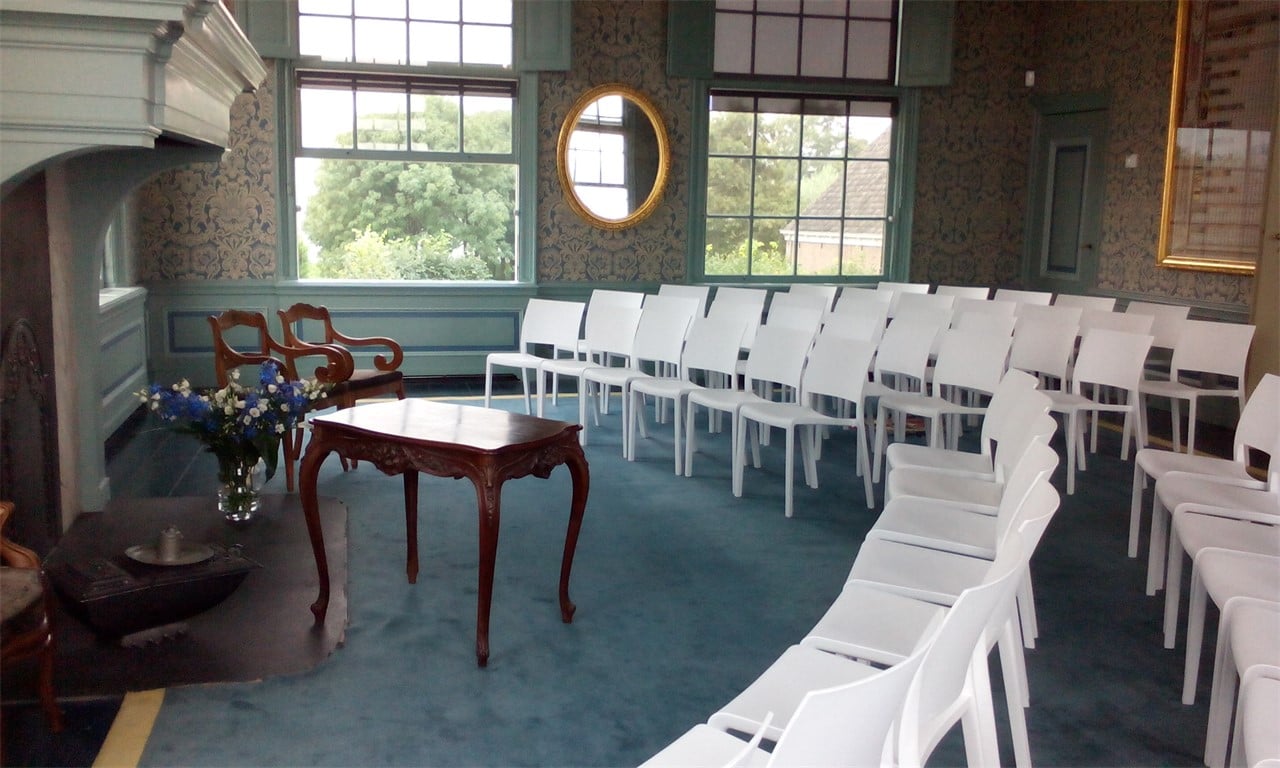 Gemeenlandshuis | Trouwceremonieopstelling