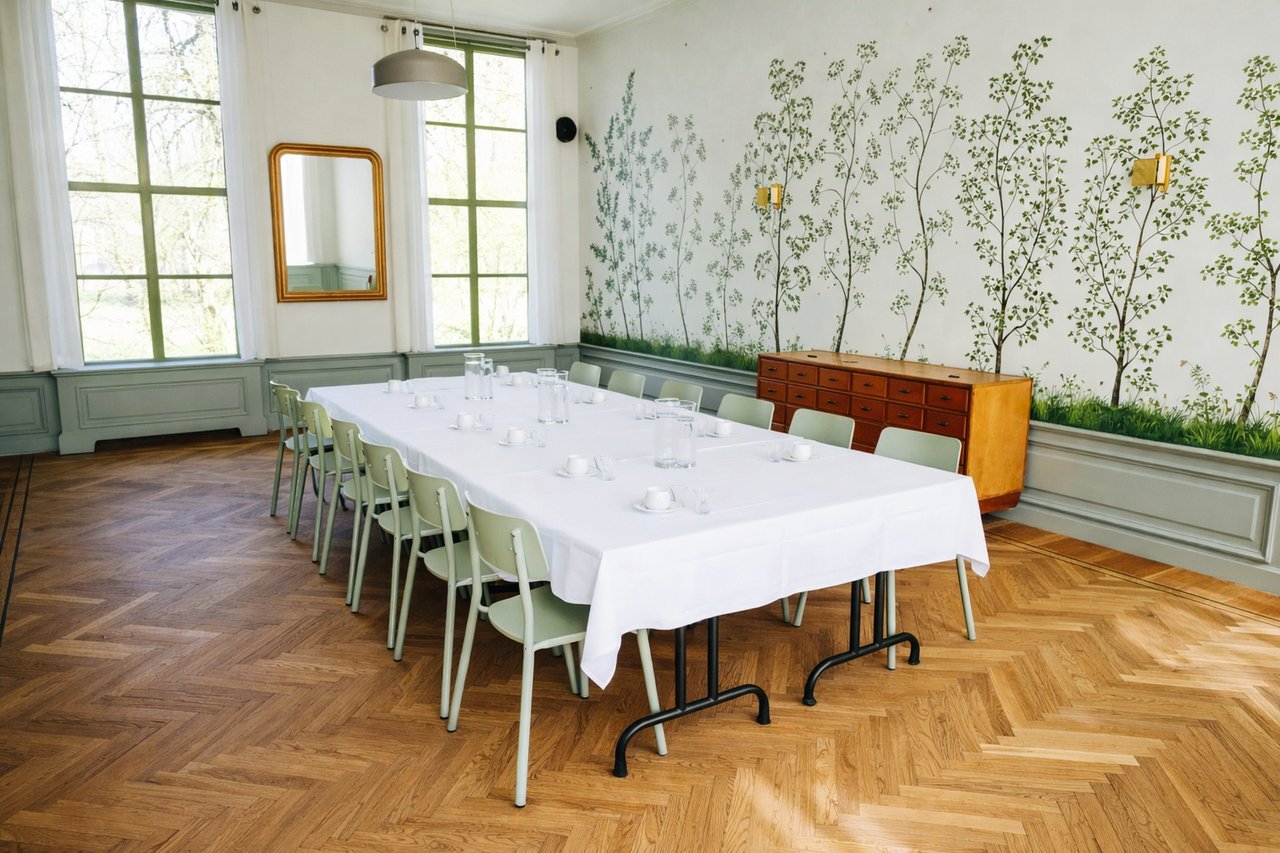 Opstelling boardroom vergadering