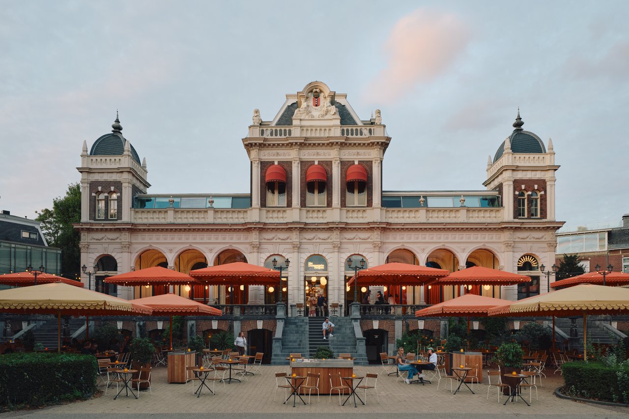 Het Vondelparkpaviljoen - Voorzijde