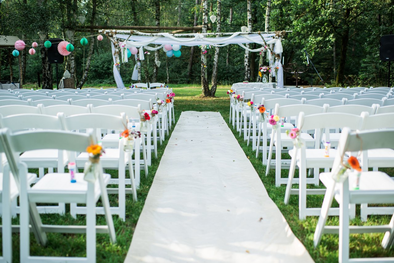 FeelGoodTentEvent Ceremonie opstelling