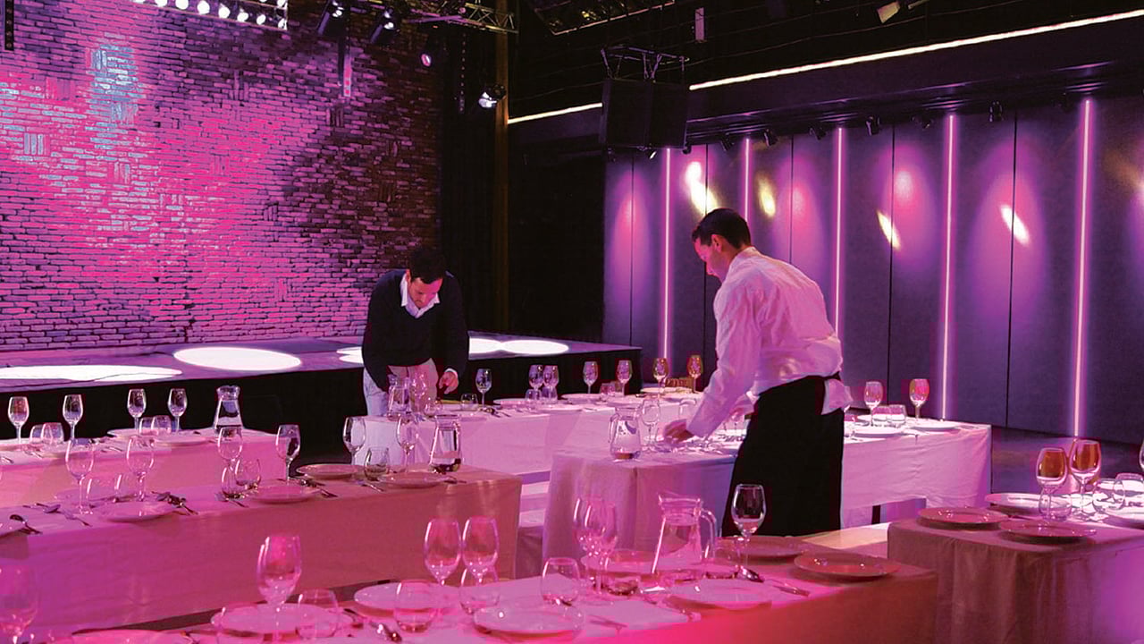 Diner opstelling