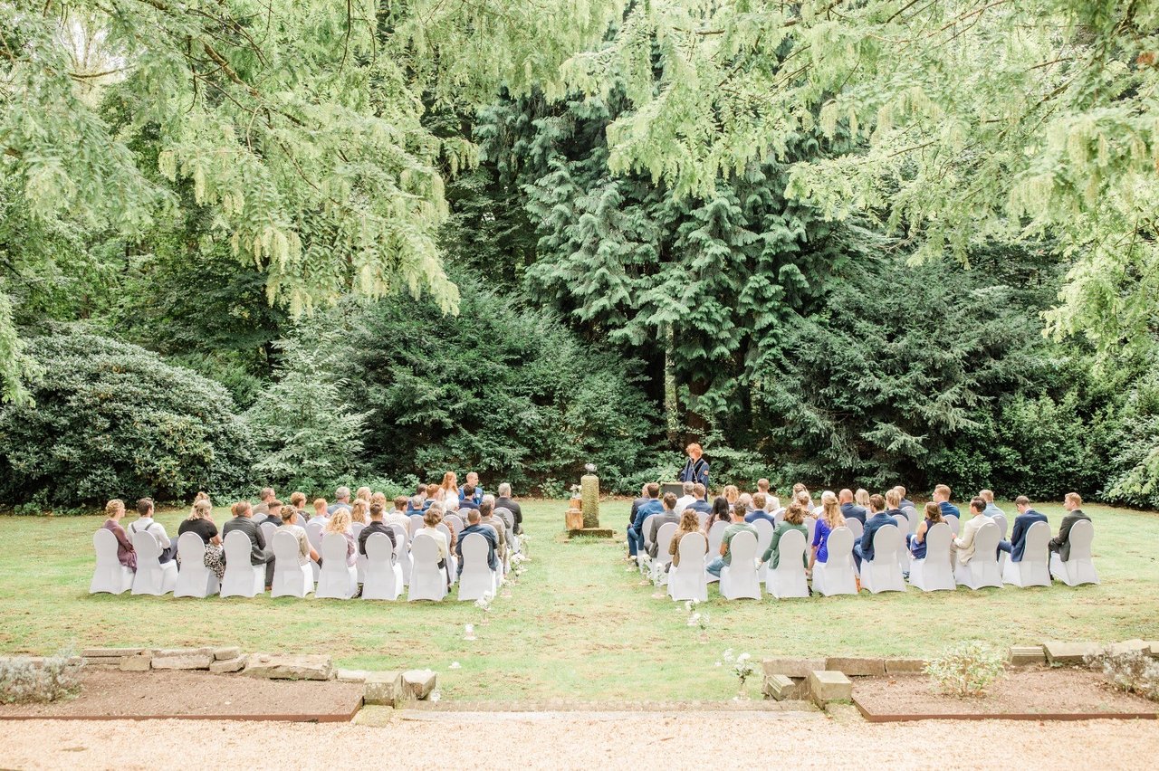 Ceremonie buiten
