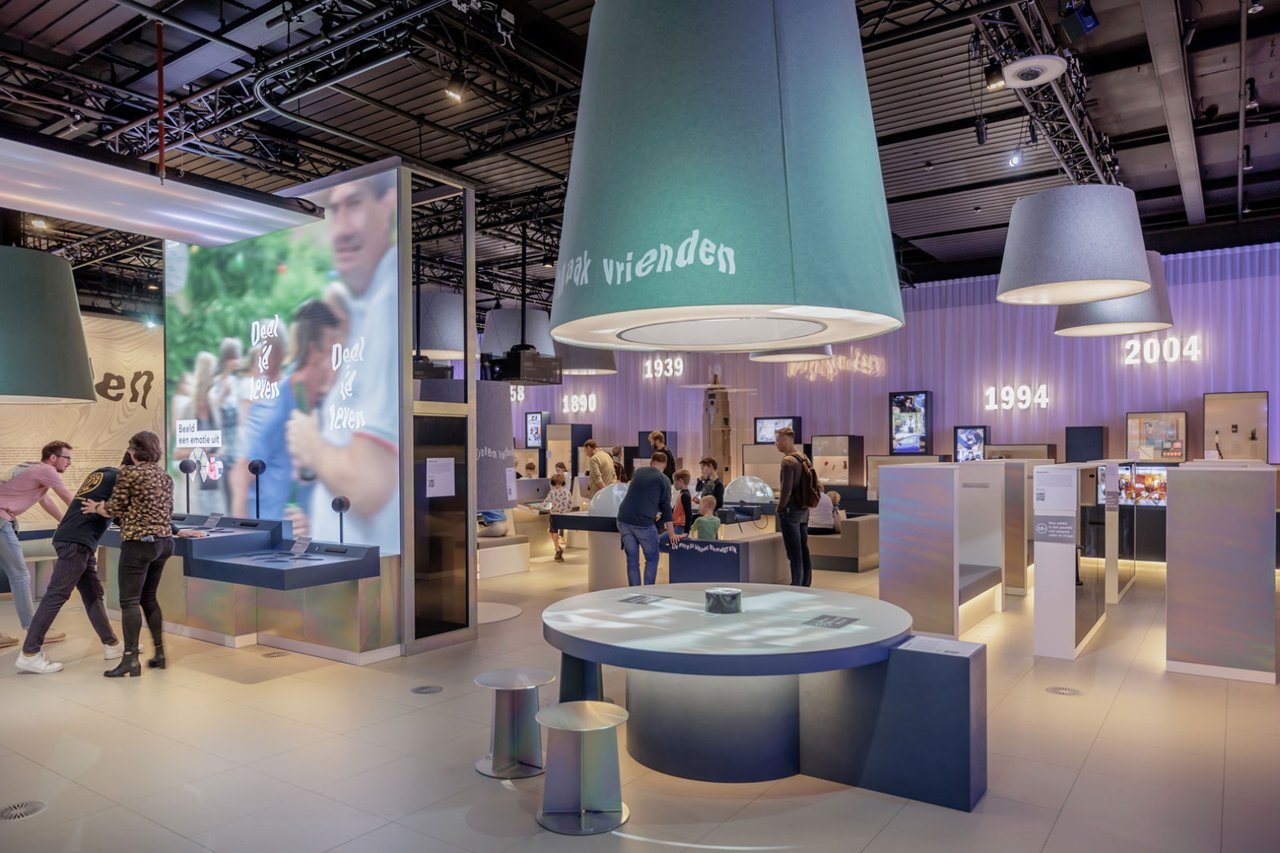 Beeld & Geluid mediamuseum zone: Delen