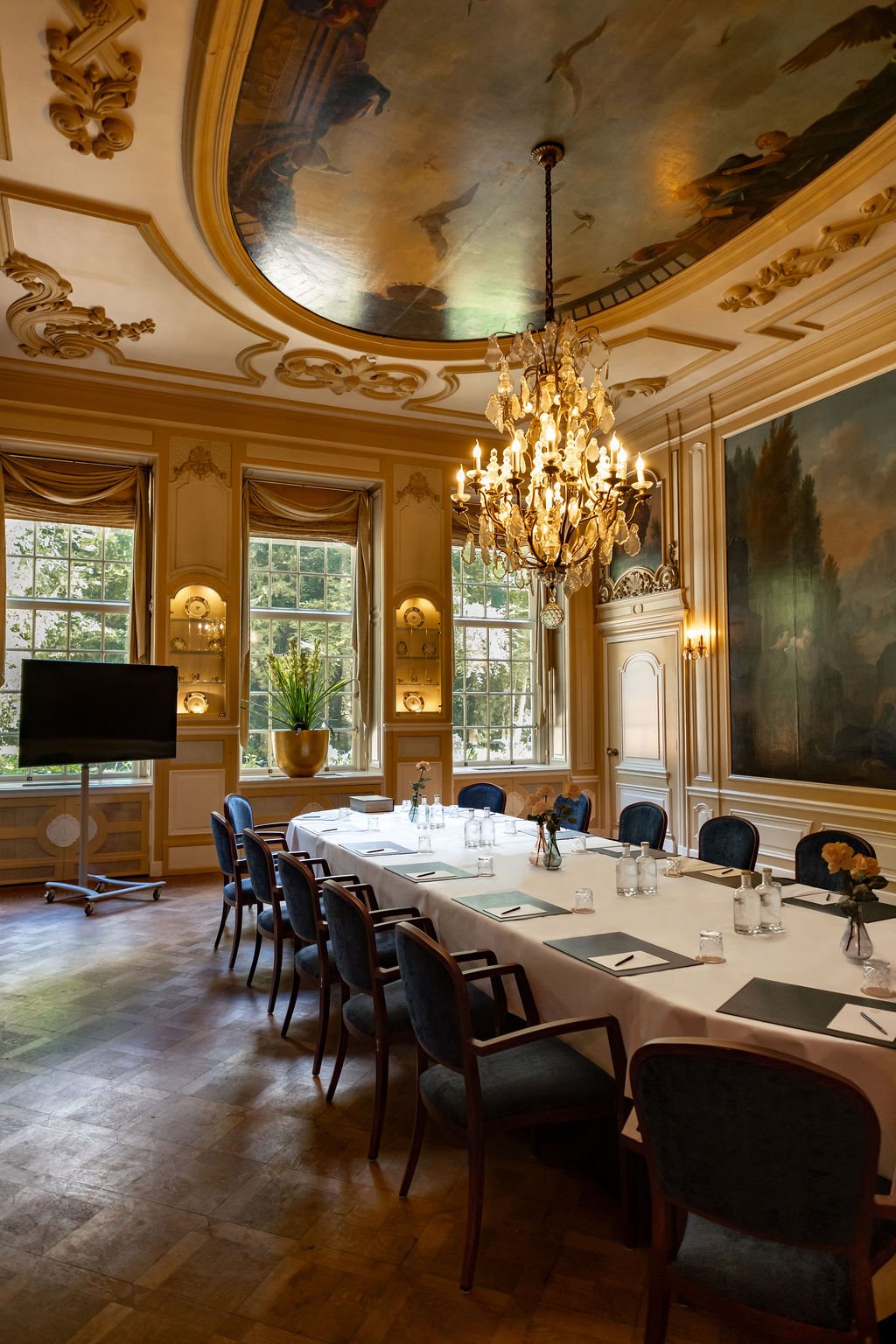 Lodewijk vergadering ovaal