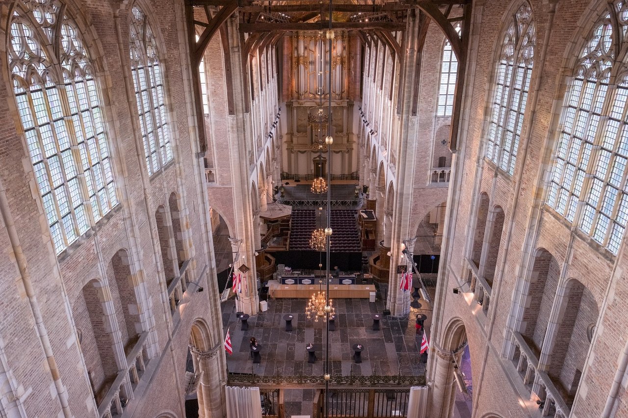 Kerk vanaf boven