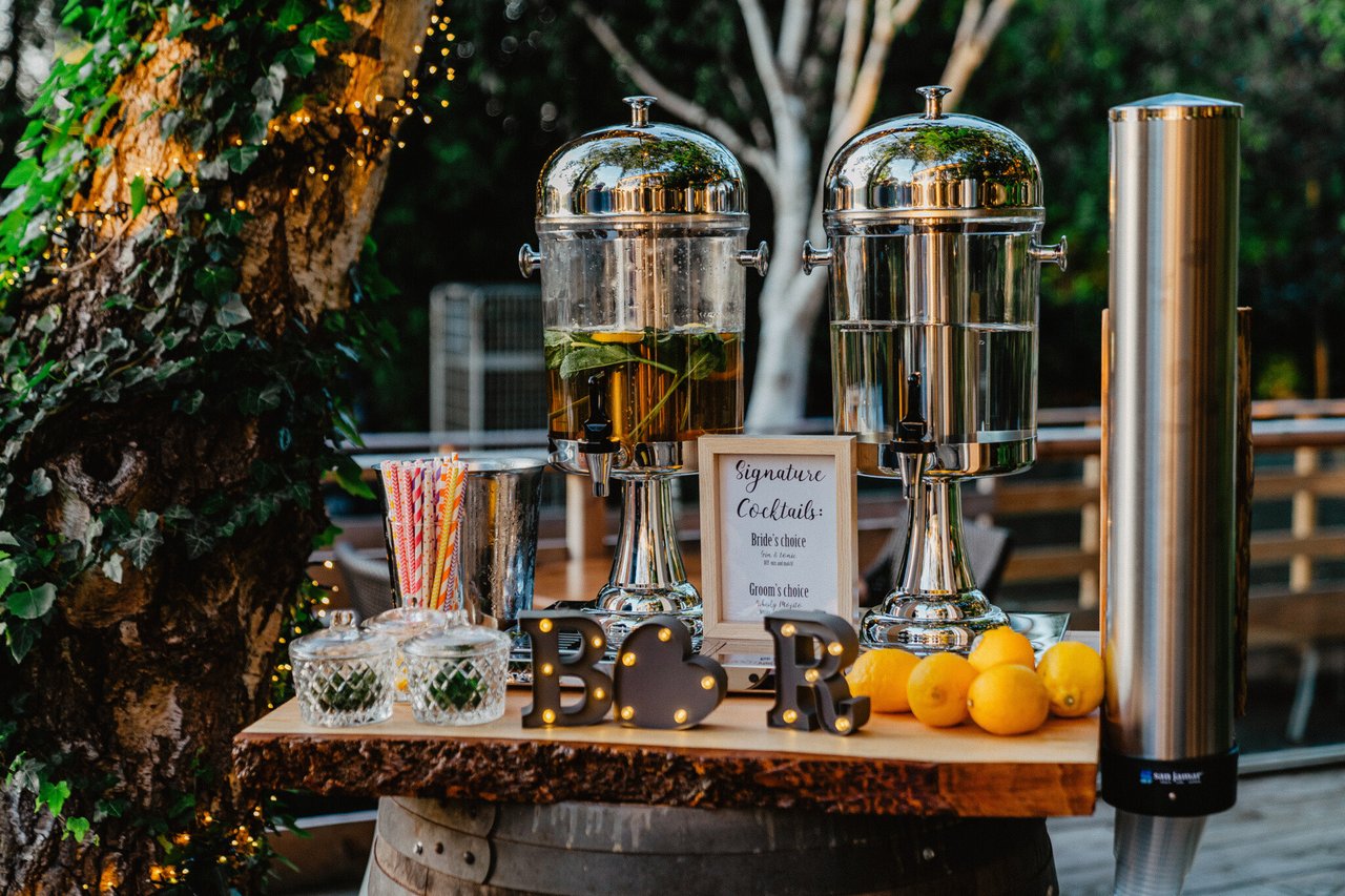 Wijnvat met Cocktailbar