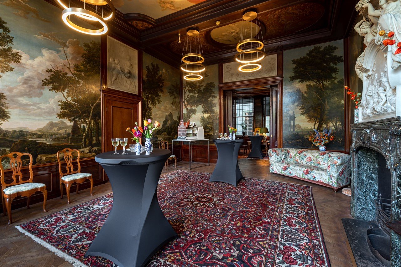 Stijlvol ontvangst in de voorkamer