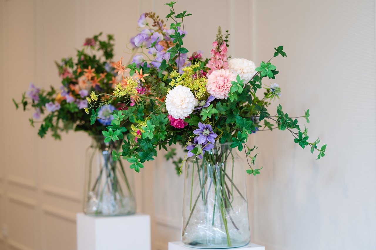 Bloemen boeket ceremoniezaal