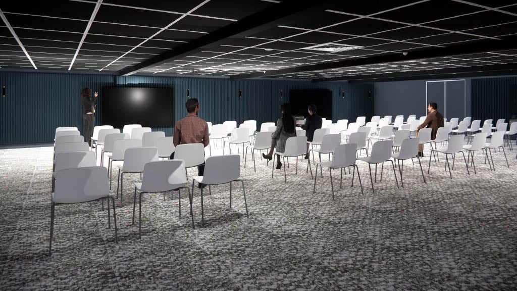 Wilgenzaal theater opstelling congres plenair EXPO Houten.jpg