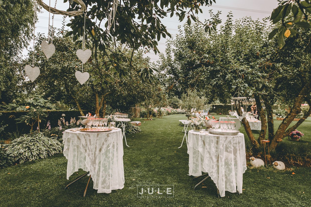 Receptie in de tuin (1)