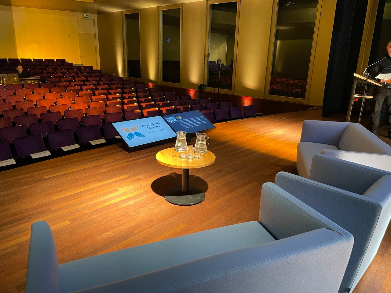 Aalmarktzaal leeg zaal + podium