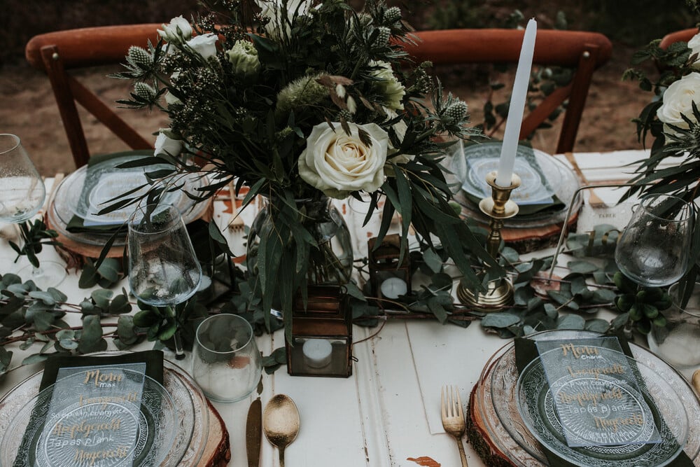Dinertafel met styling