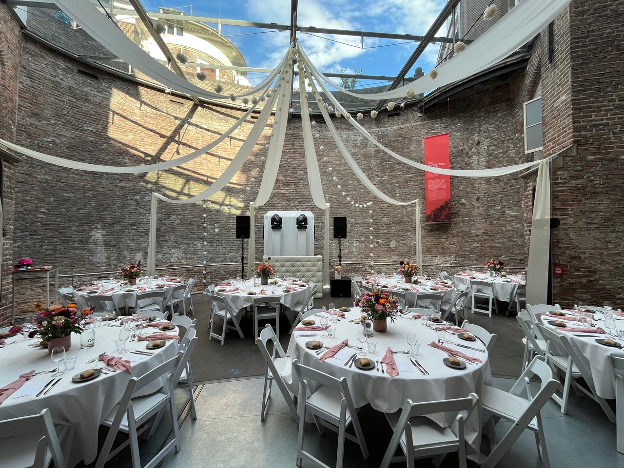 Bruiloft Sonnenborgh Sitdown diner (1)