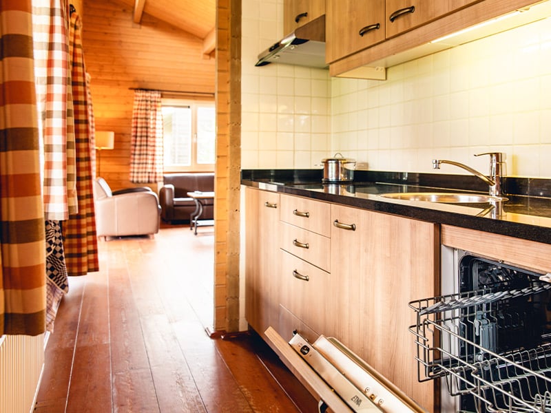 Nevada Lodge - Keuken en Zitruimte