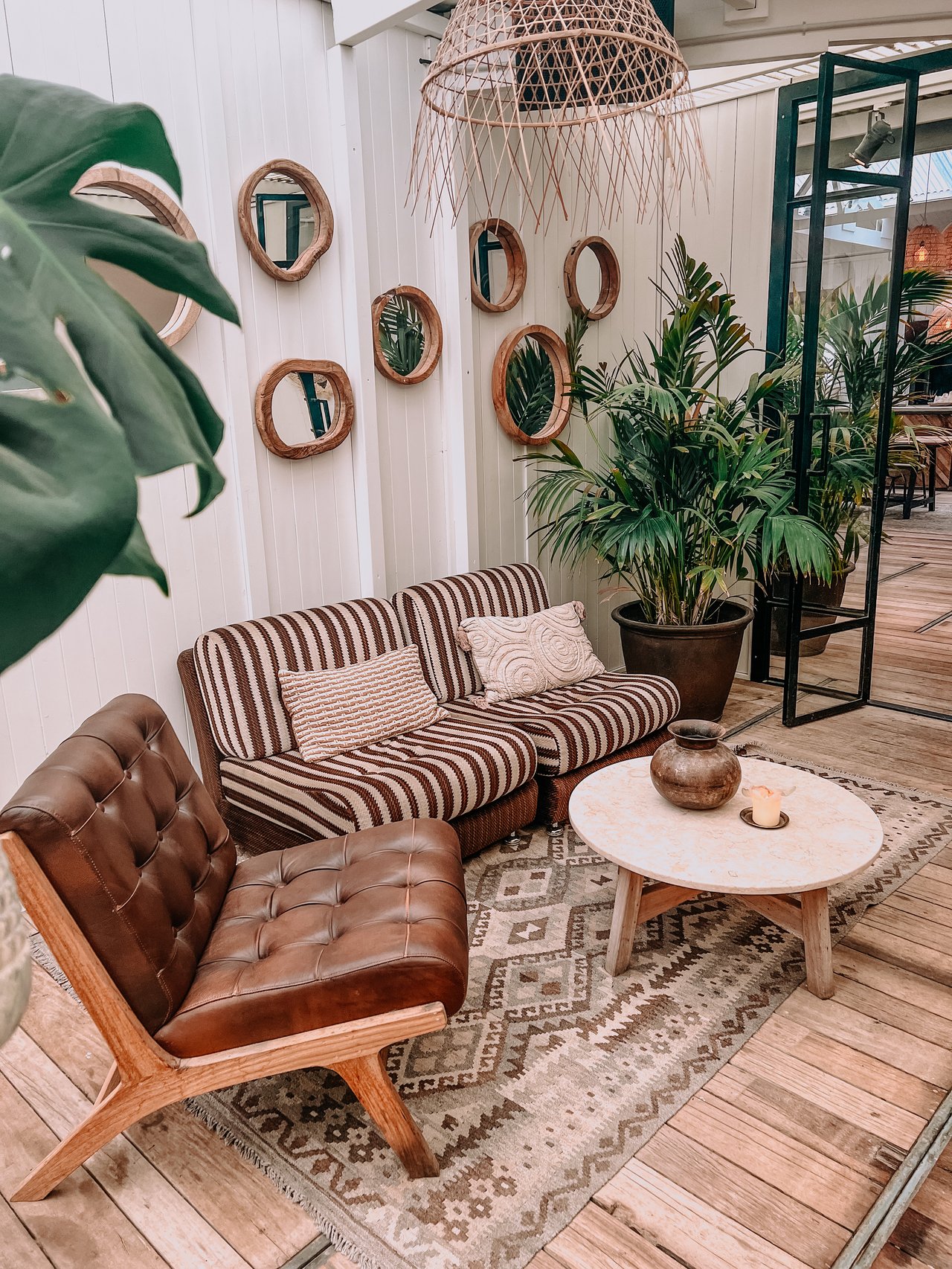 Interieur houtlook Witsand