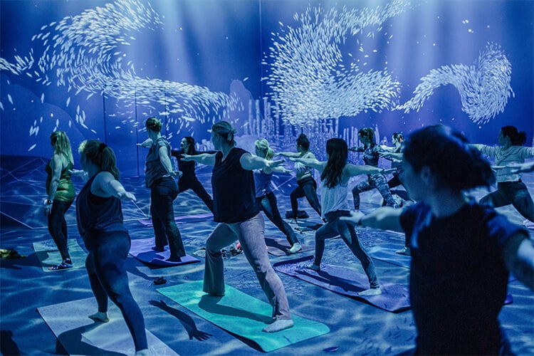 Yoga met groep in unieke locatie Rotterdam