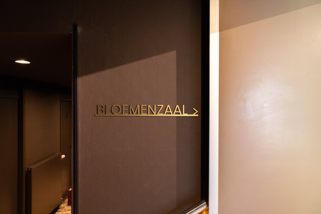 Aanduiding Bloemenzaal