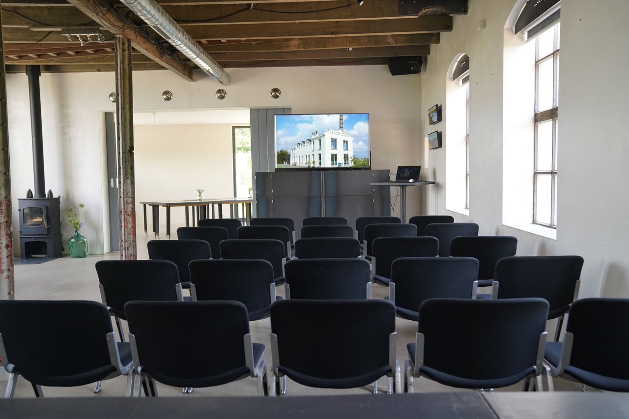 Zaal Wasserij theater opstelling