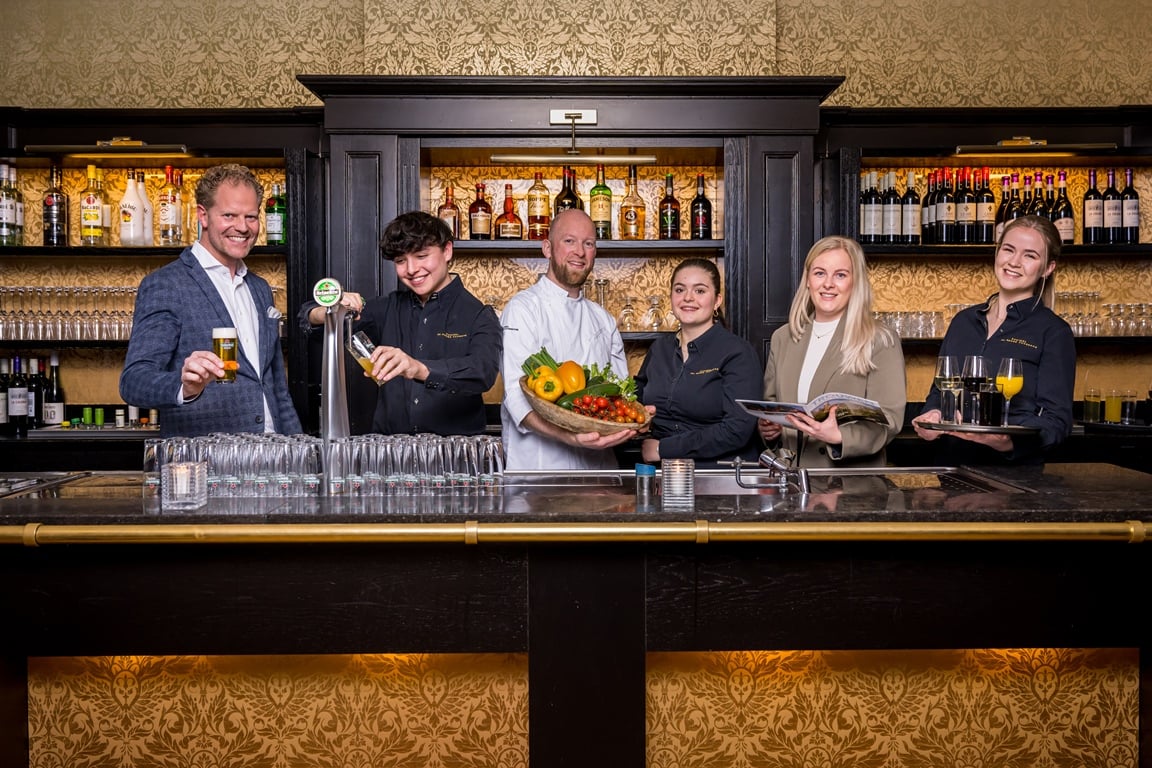 Bar in Hall van Kasteel De Hooge Vuursche