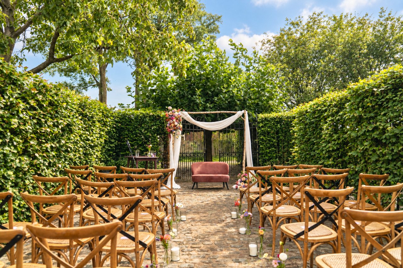 Ceremonie in de Patio
