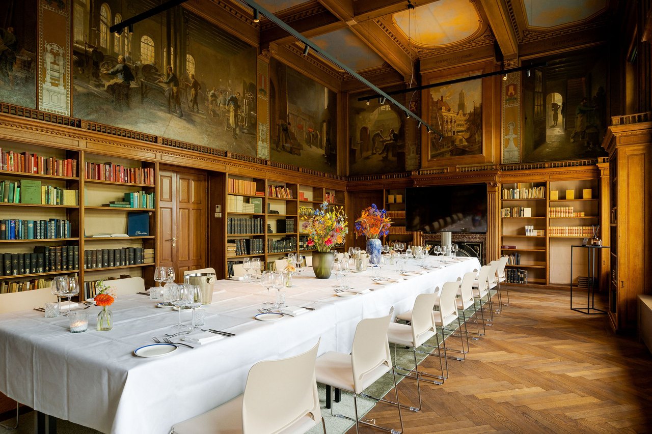 Rijkszaal in private dining opstelling