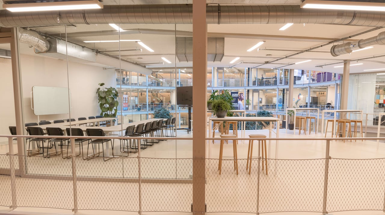 Eventroom 1,7 en het balkon
