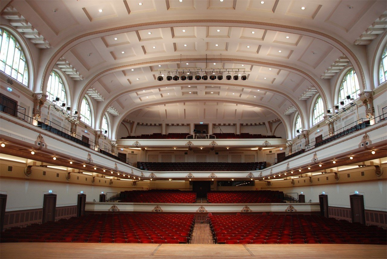 Concertzaal theateropstelling