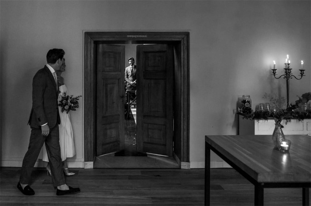 Ceremonie start bijna