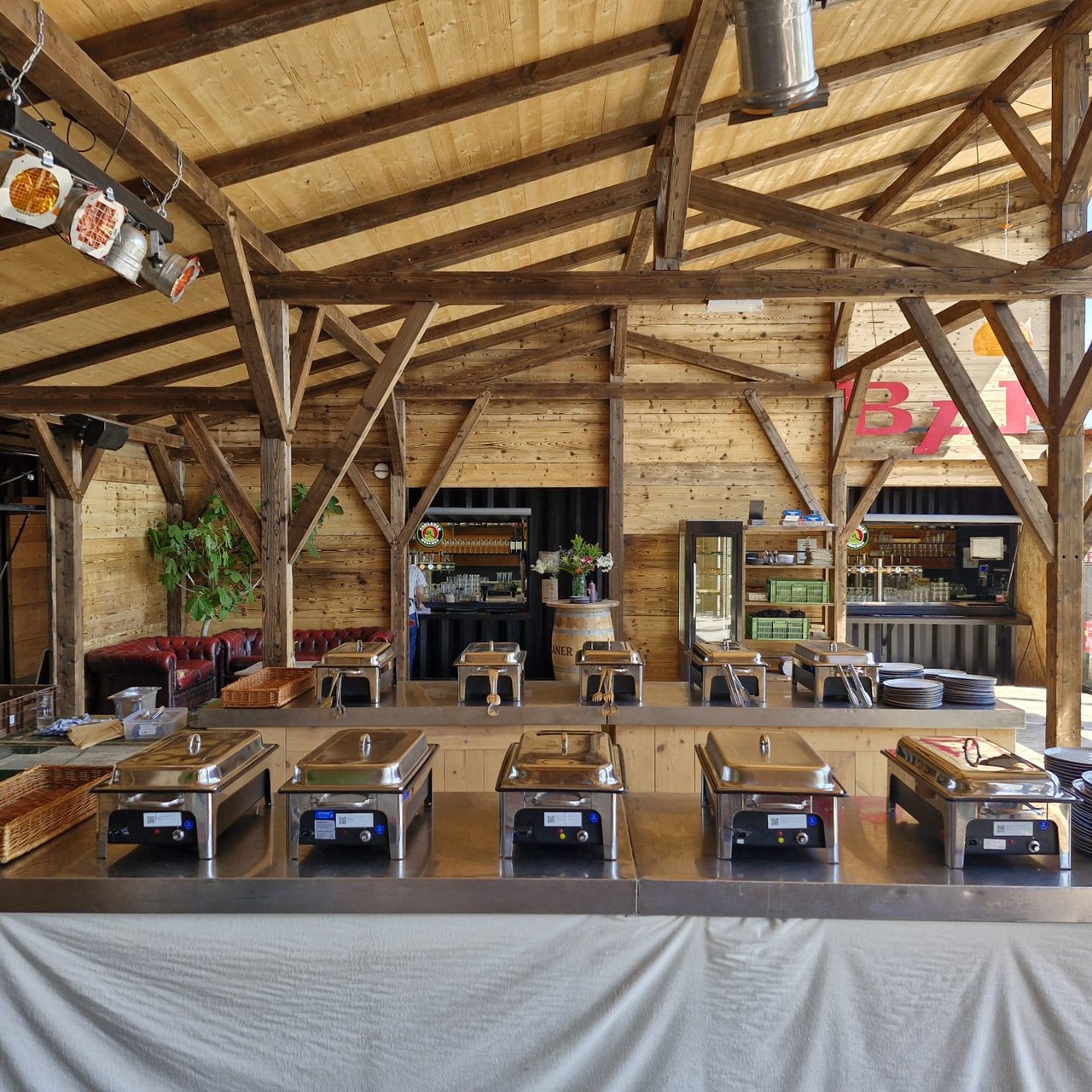 Opstelling buffet