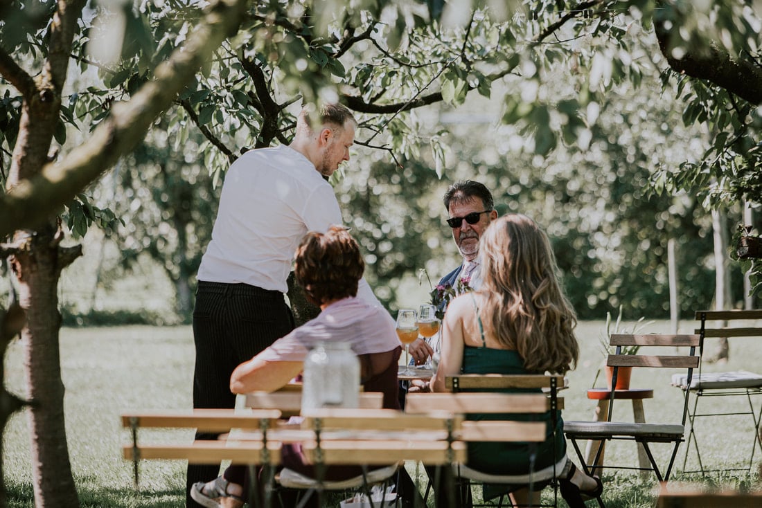 Terras In De Boomgaard
