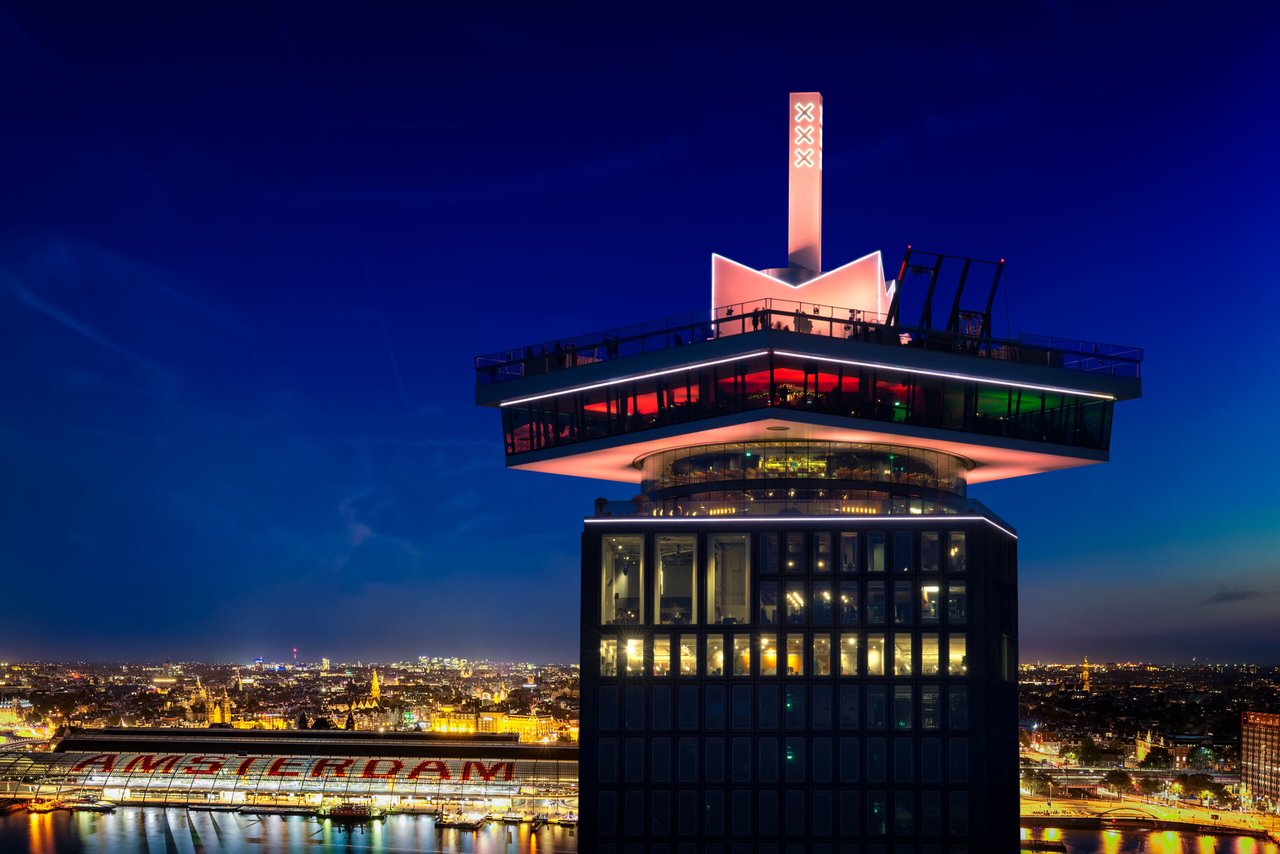 Madam Skybar Restaurant Uitzicht A'DAM Toren 20e verdieping