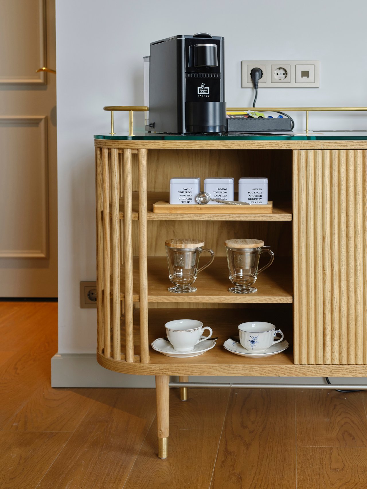 Coffee and Tea corner in meeting suite