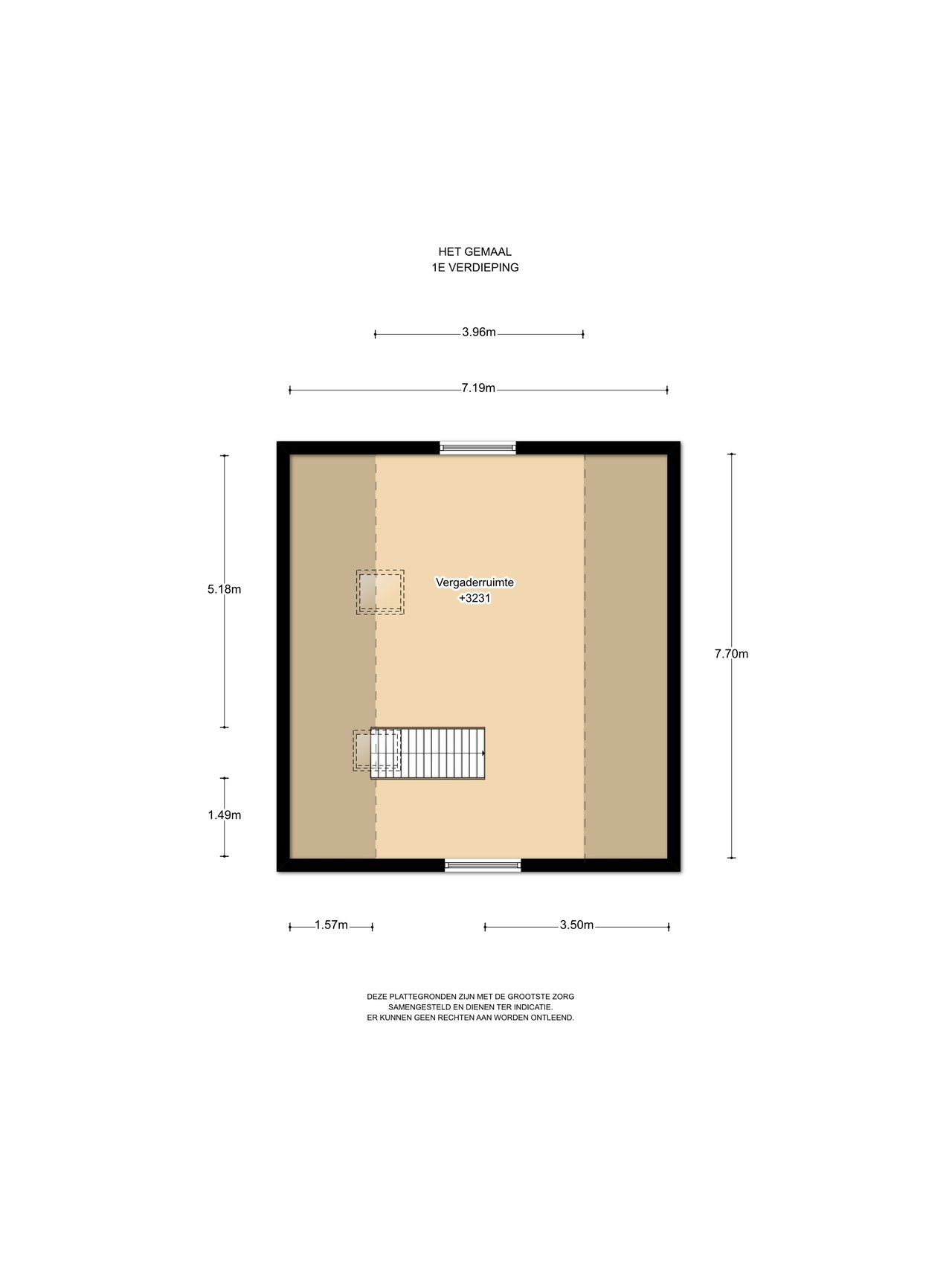 Plattegrond subruimte van Het Gemaaal van Muiden, de Lounge.jpg